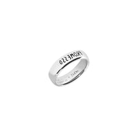 Sterling silver 'promesso' teloscrivoio ring - Silver