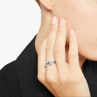 Sterling silver 'promesso' teloscrivoio ring - Silver