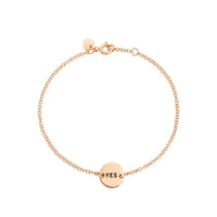 Tag rose gold Bracelet - Rose Gold