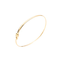 Essentials bangle yellow gold Cuff bracelet - Yellow Gold