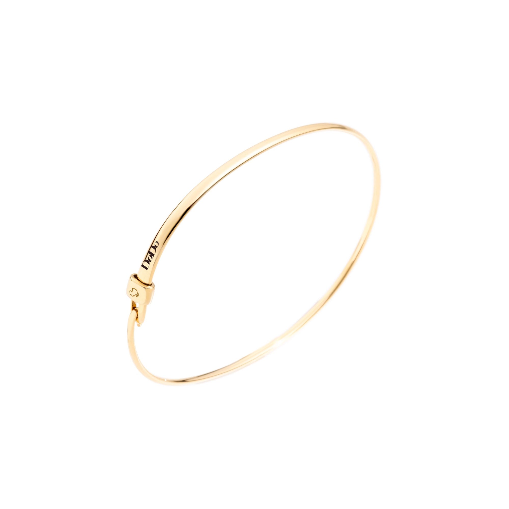 Essentials bangle yellow gold Cuff bracelet - Yellow Gold