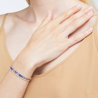 Mini granelli rose gold Bracelet - Rose Gold