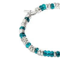 Rondelle silver Bracelet - Silver