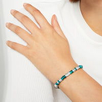 Rondelle silver Bracelet - Silver