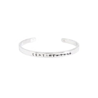 Sterling silver ""sentimentale"" teloscrivoio bracelet - Silver