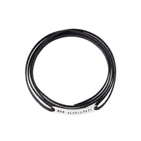 Sentimentale te.loscrivoio sterling silver Bracelet - Silver & Black