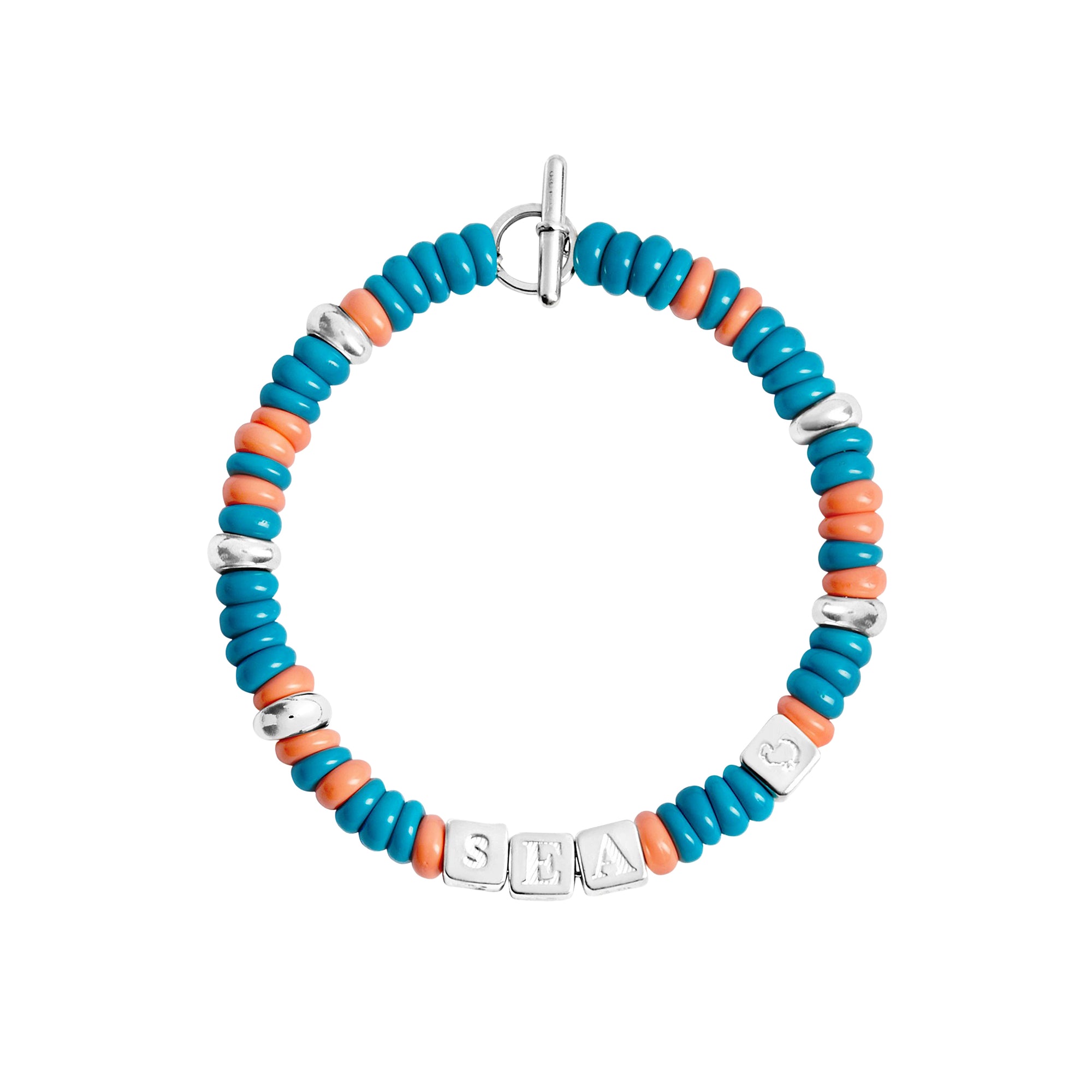Rondelle silver Bracelet - Silver