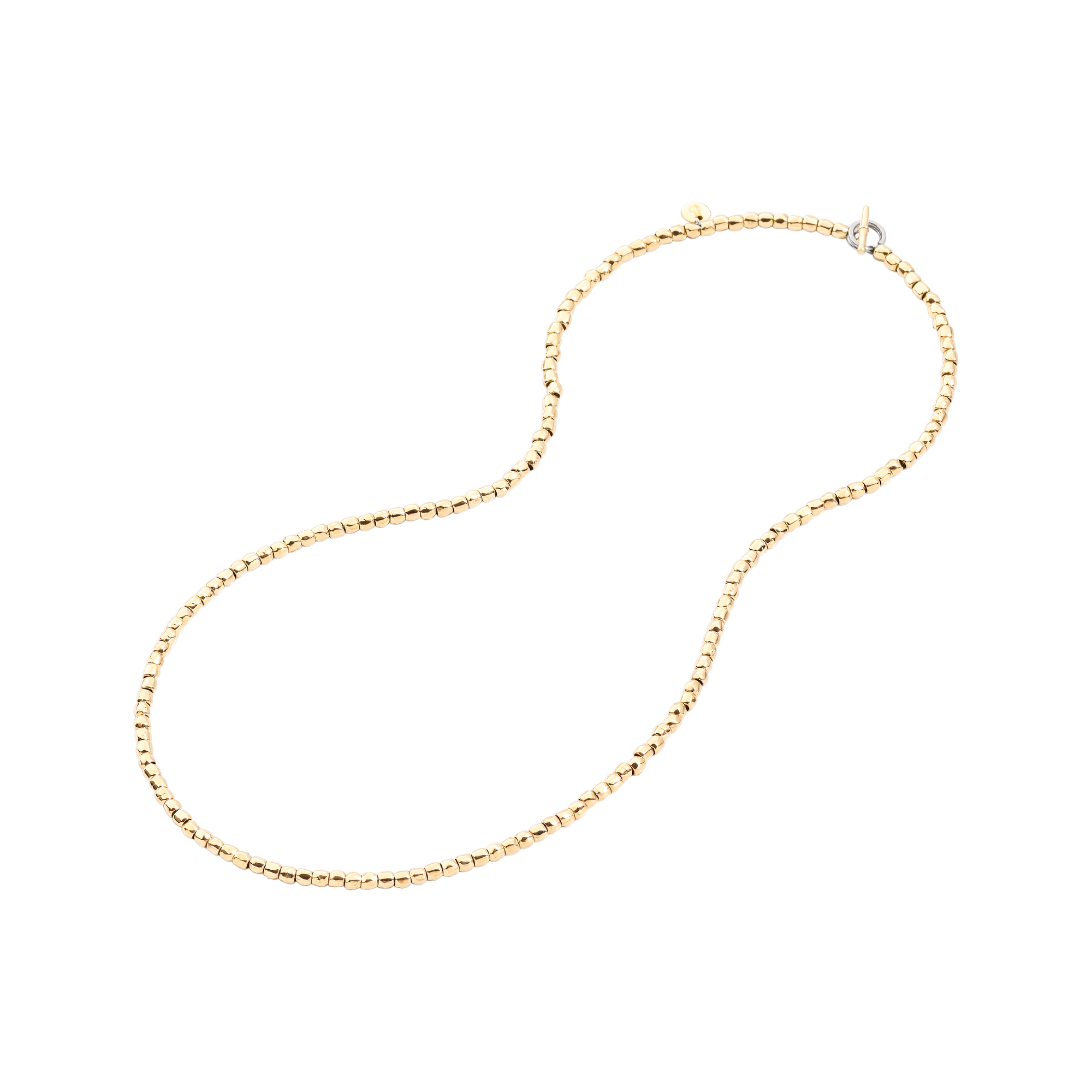 Mini granelli yellow gold Necklace - Yellow Gold