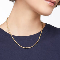Mini granelli yellow gold Necklace - Yellow Gold