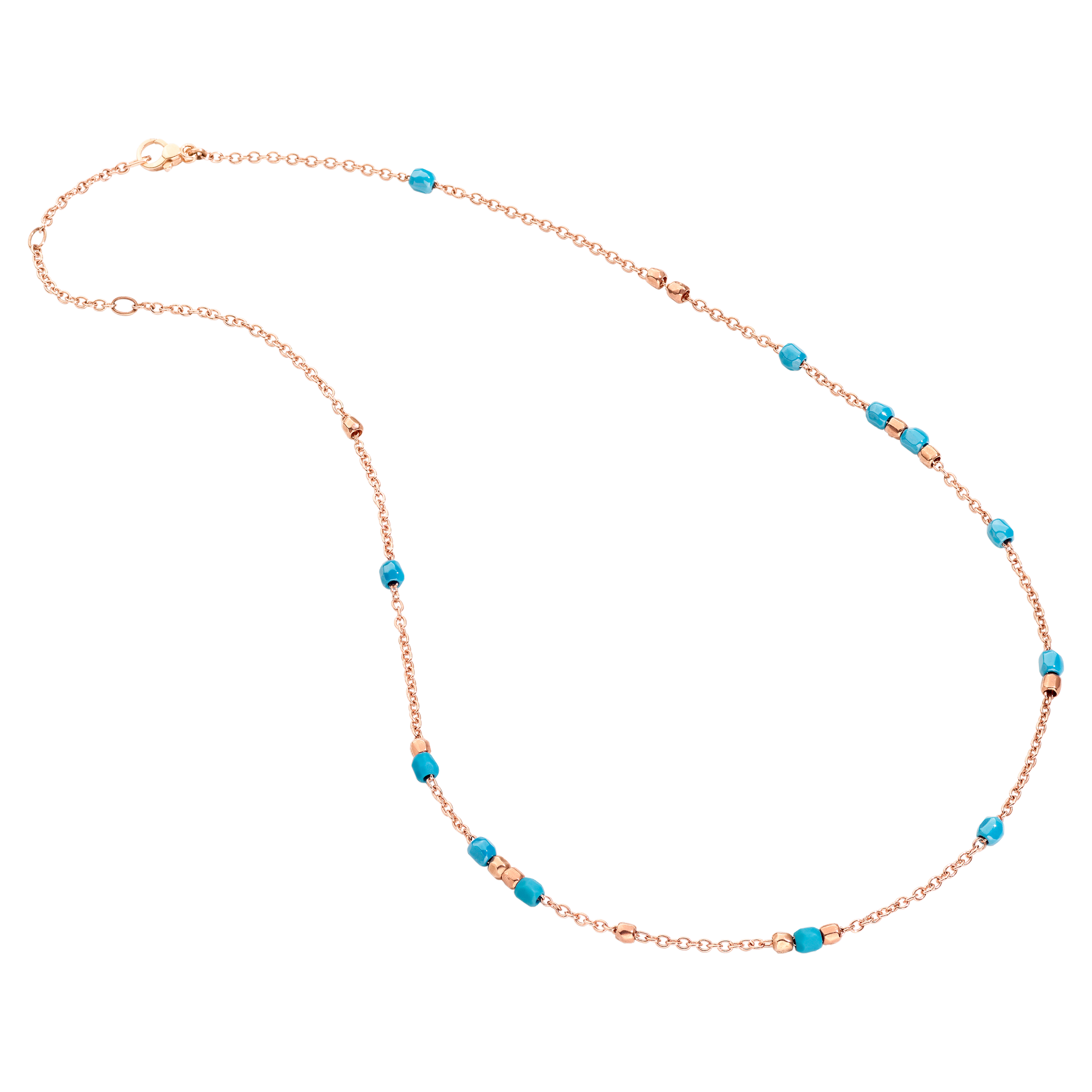Mini granelli rose gold Necklace - Rose Gold
