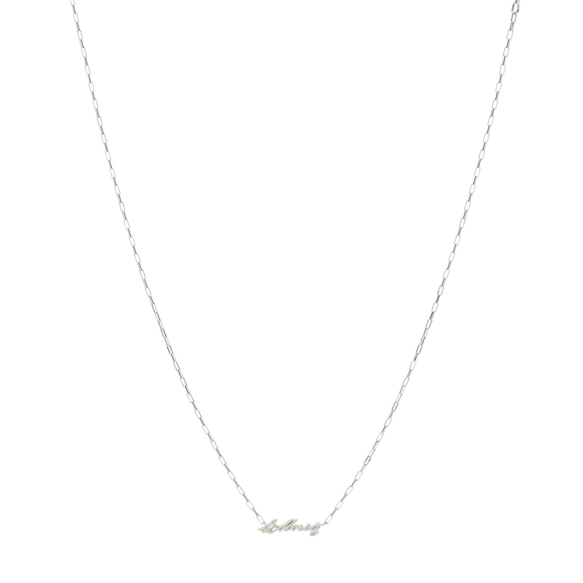 St moritz silver Necklace - Silver
