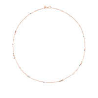 Granelli rose gold & silver Necklace - Rose Gold & Silver