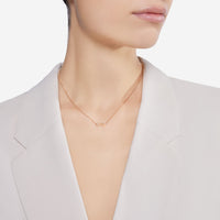 Comet Star rose gold Necklace - Rose Gold