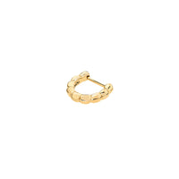 Granelli yellow gold Half-pair Earring - Yellow Gold
