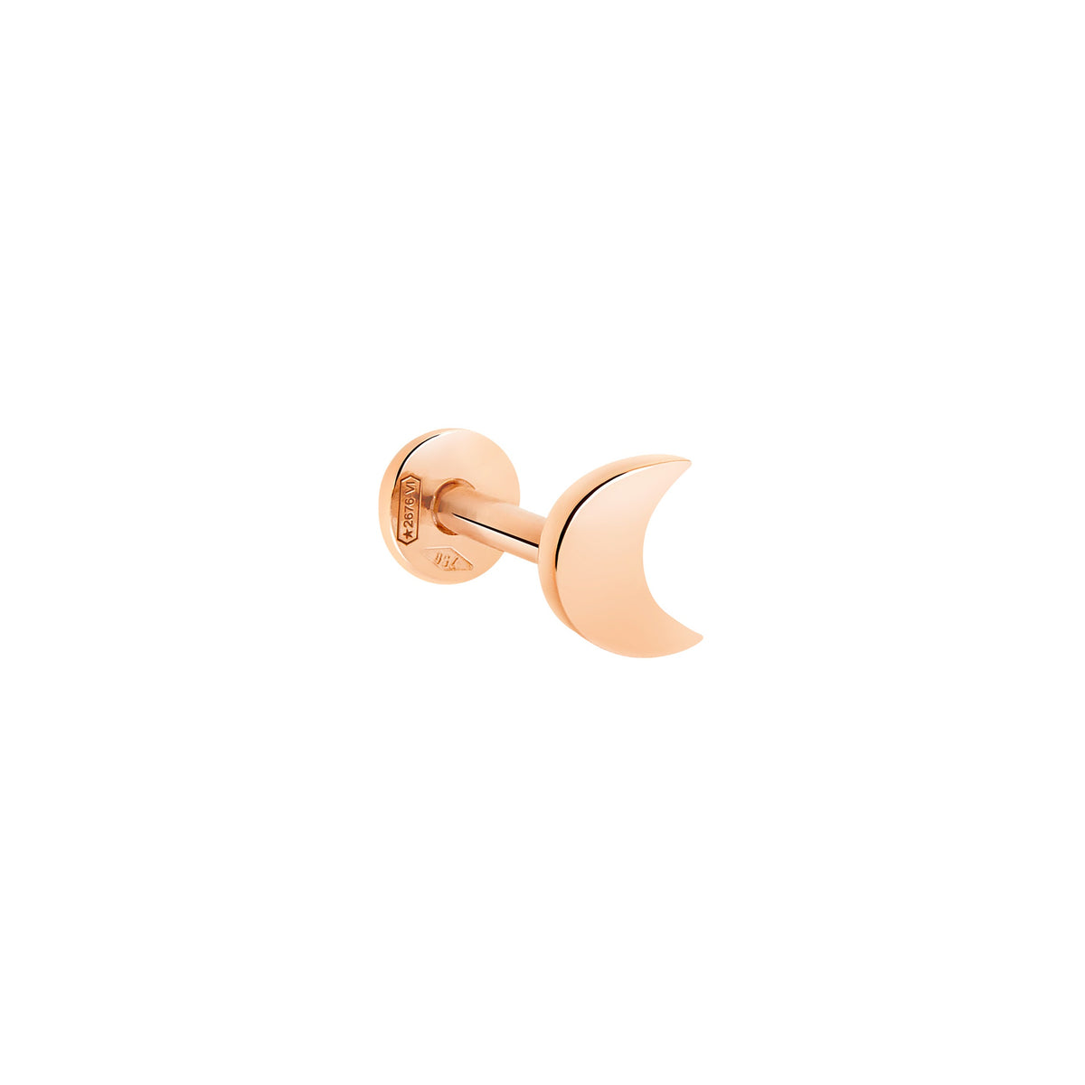 Luna Piercing rose gold Half-pair Earring - Rose Gold