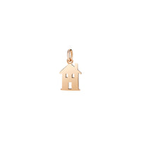 House rose gold Charm - Rose Gold