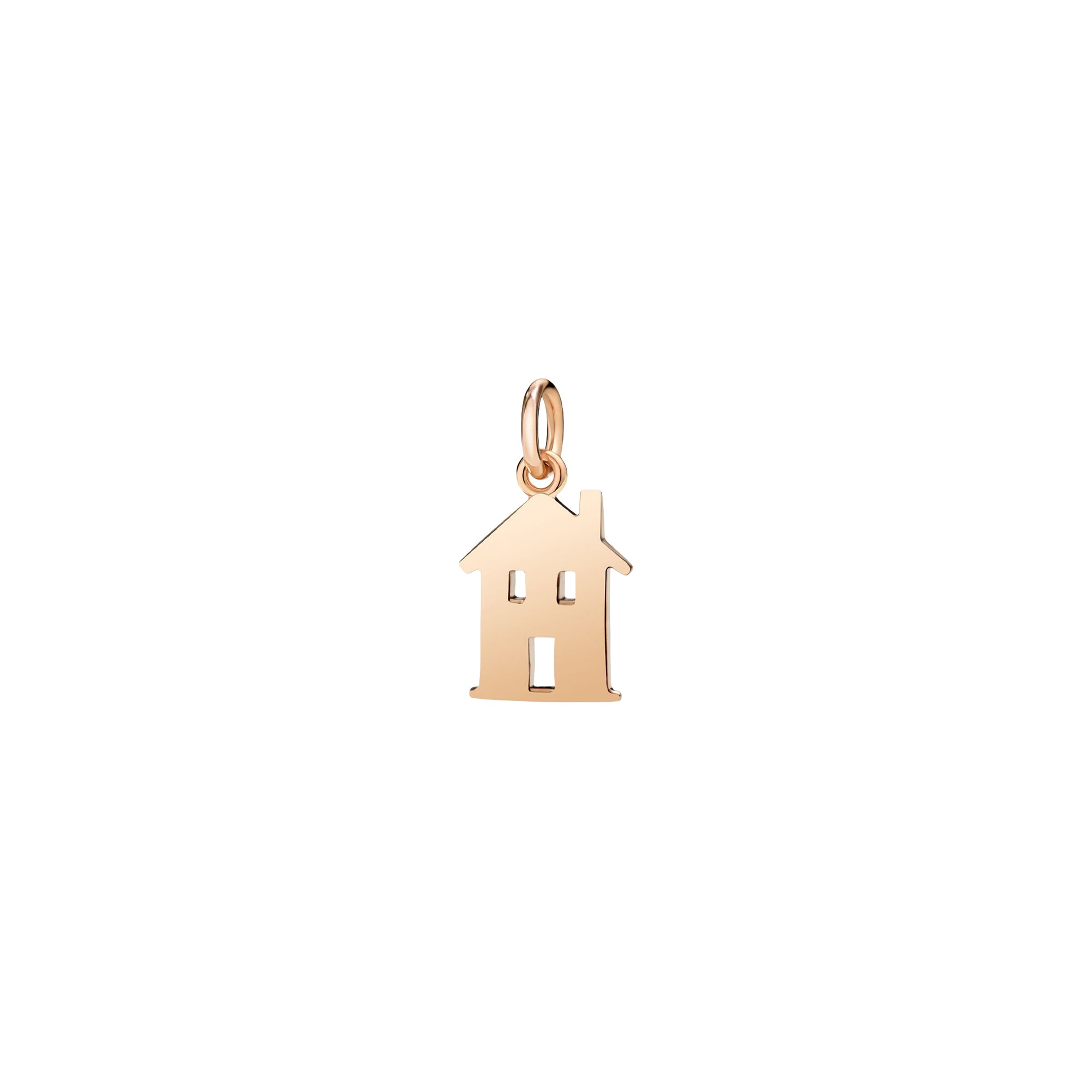 House rose gold Charm - Rose Gold