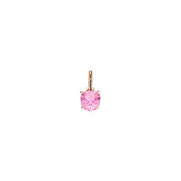 Heart rose gold Charm - Rose Gold