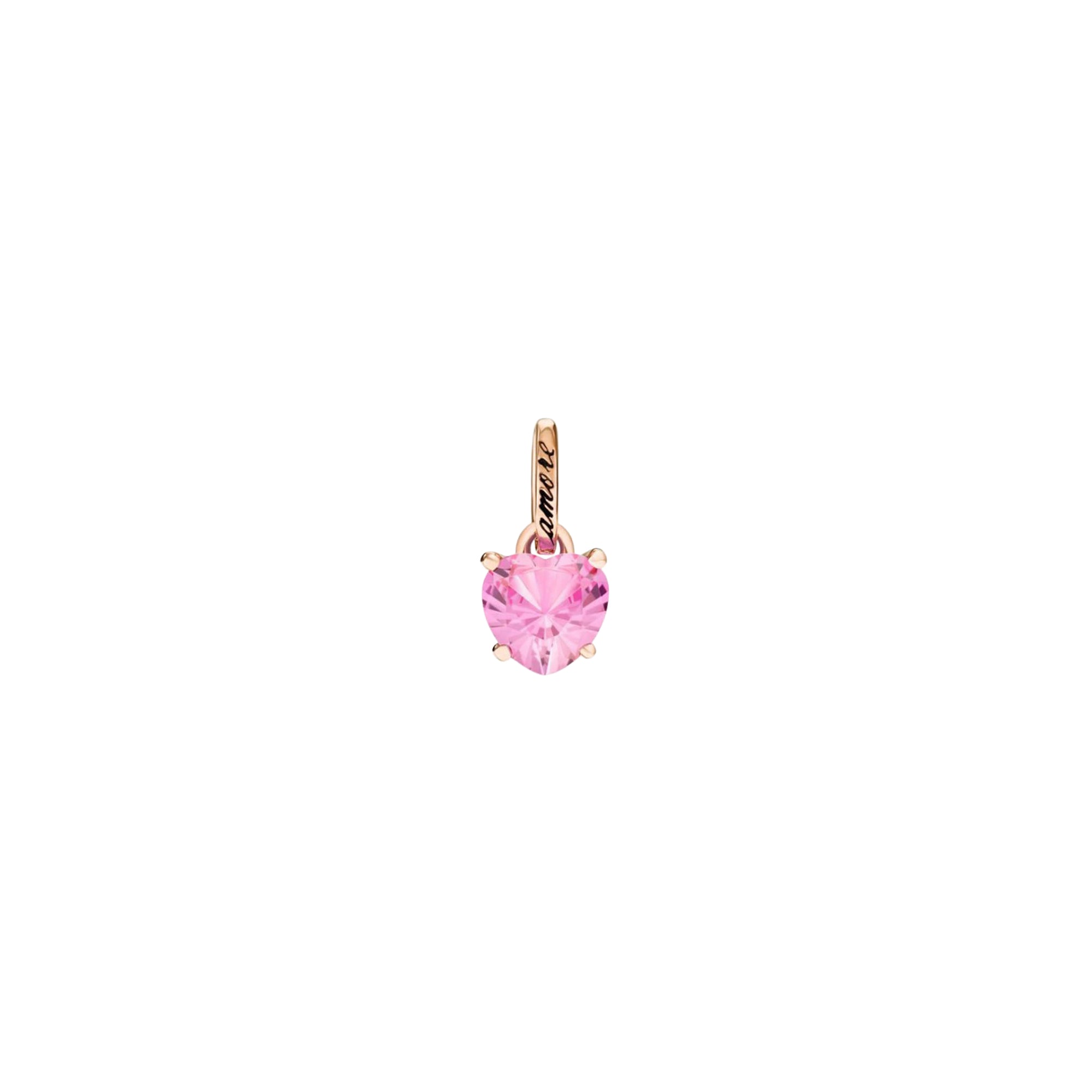 Heart rose gold Charm - Rose Gold