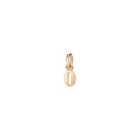 Number 0 rose gold Charm - Rose Gold