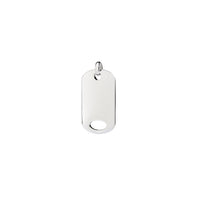 Plaquette tag silver Charm - Silver