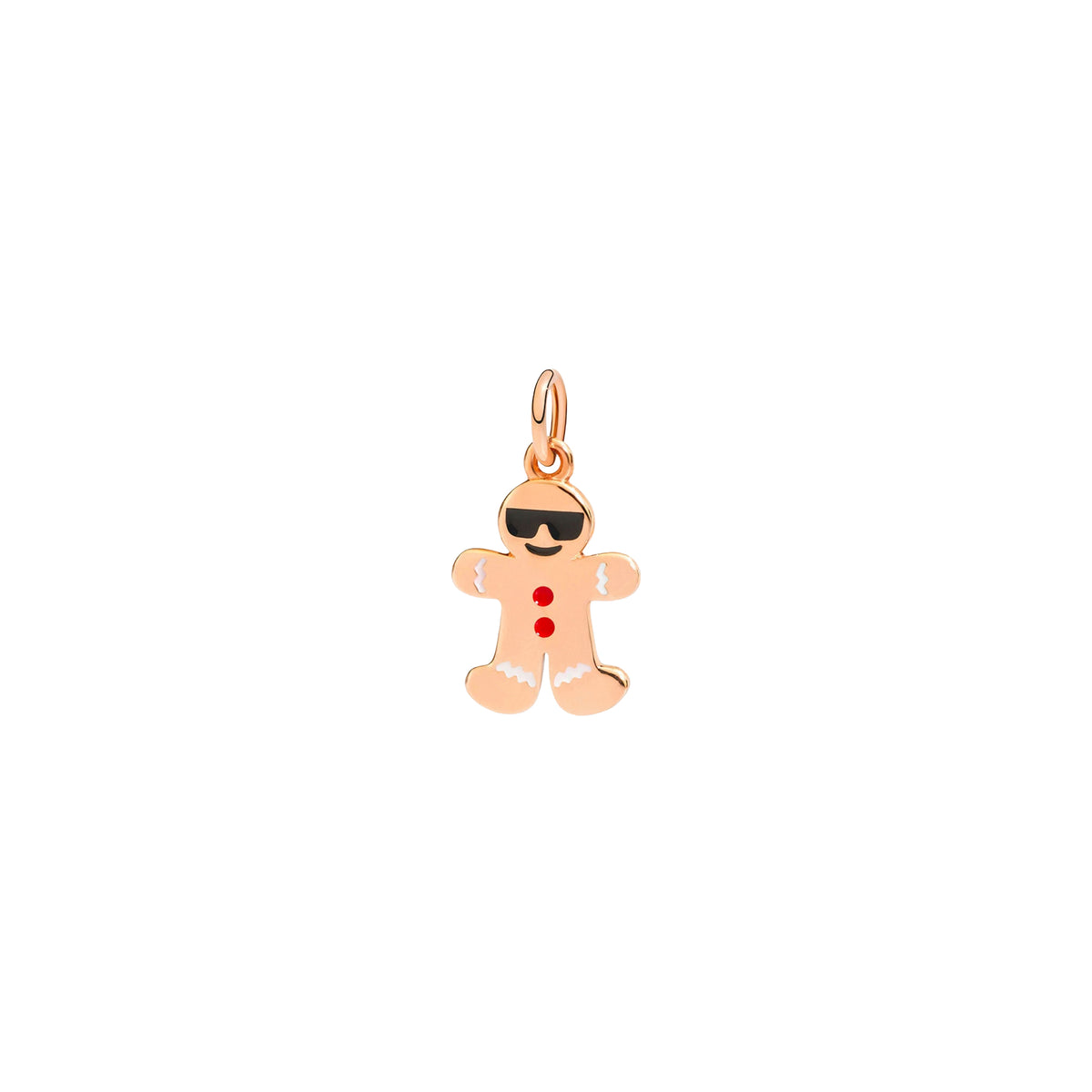 Gingerbread rose gold Charm - Rose Gold