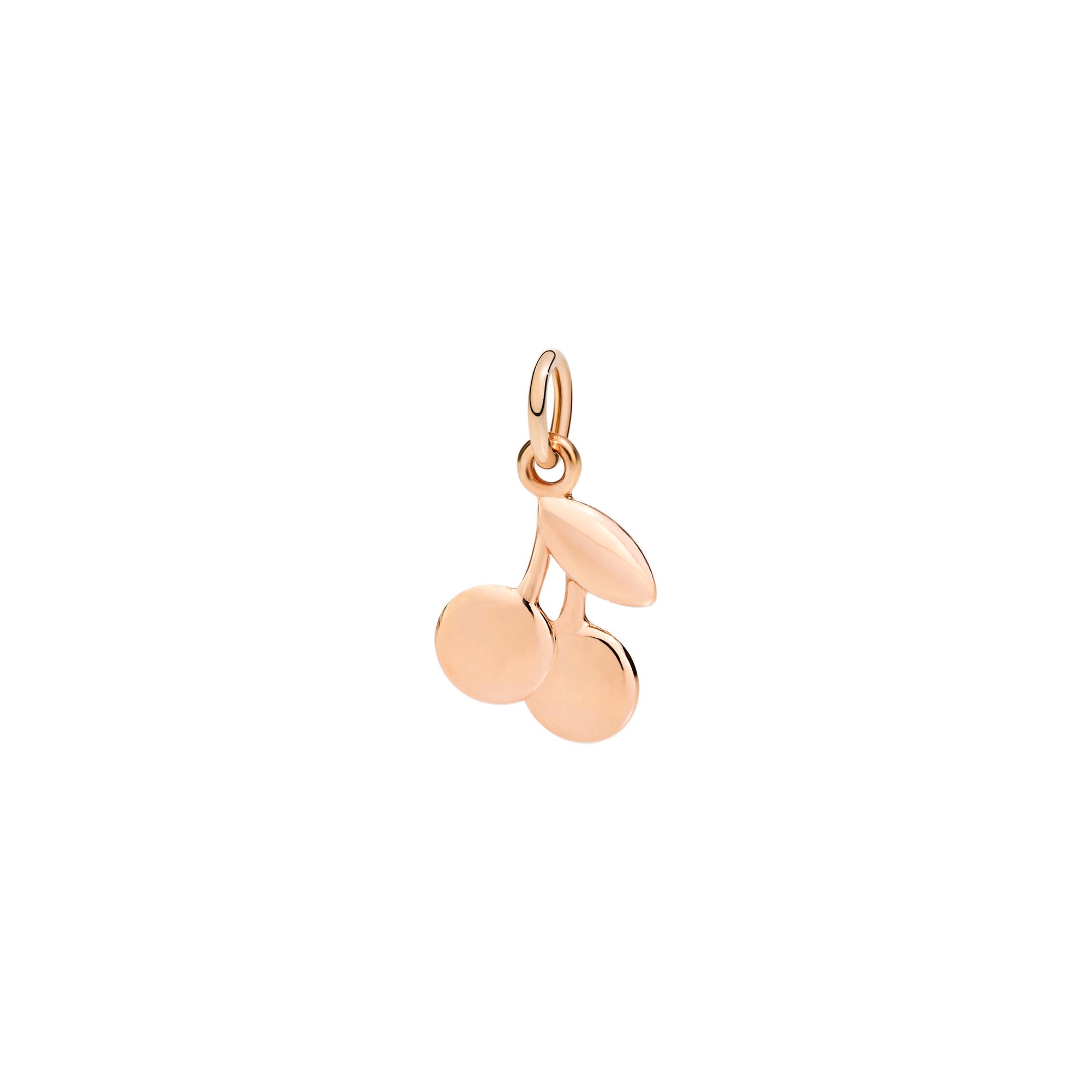 Cherry rose gold Charm - Rose Gold