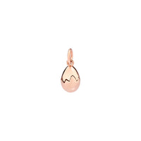 Egg rose gold Charm - Rose Gold