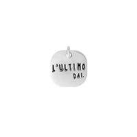 Sterling silver 'l'ultimo dei' teloscrivoio charm - Silver