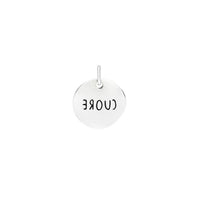 Testa cuore te.loscrivoio sterling silver Charm - Silver