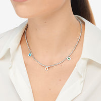 Charm Piastrine Wwf Mare Cielo Terra  - Silver