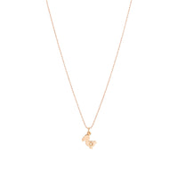 Dodo junior rose gold & diamond Charm - Rose Gold