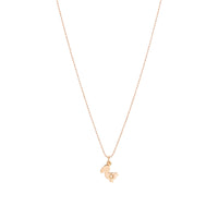 Dodo junior rose gold & diamond Charm - Rose Gold