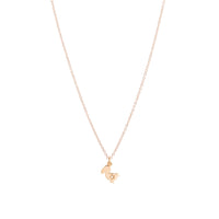 Dodo junior rose gold & diamond Charm - Rose Gold