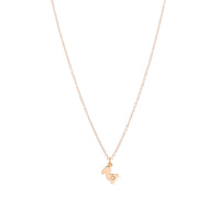 Dodo junior rose gold & diamond Charm - Rose Gold