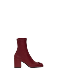 Heritage leather ankle Boots - Burgundy