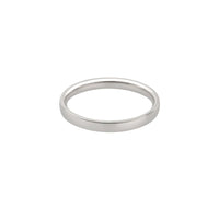 Epure platinum Wedding Ring - White
