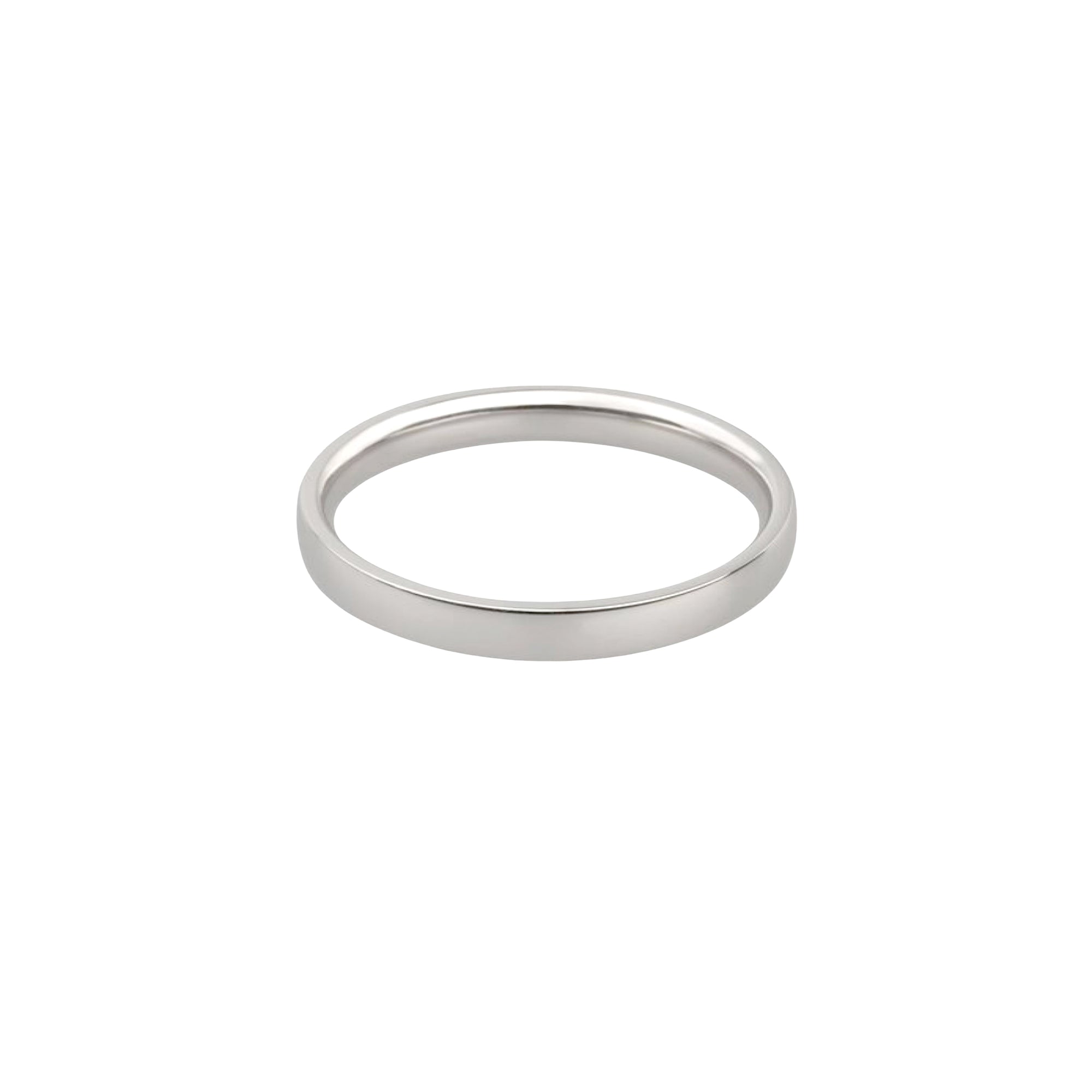 Epure platinum Wedding Ring - White