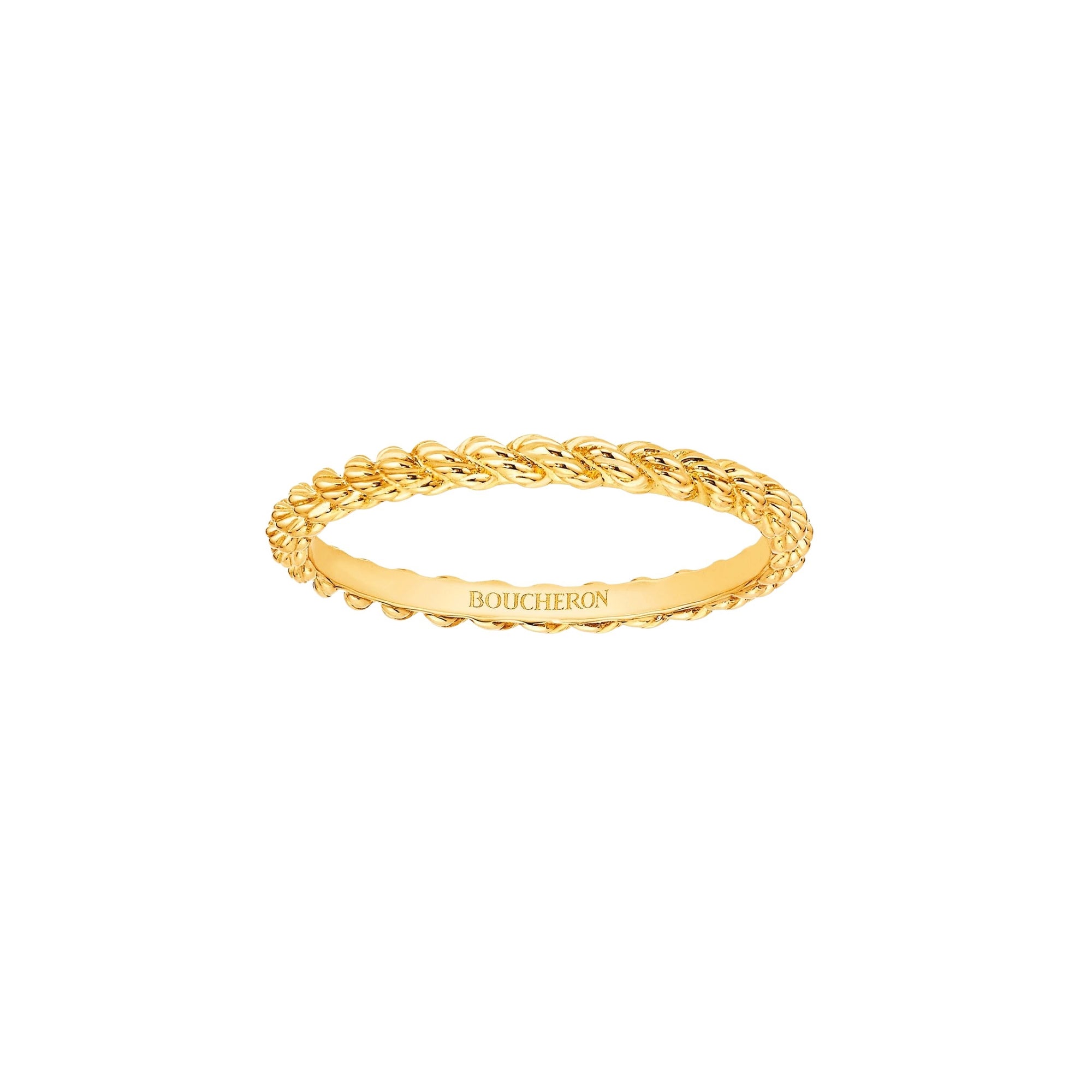 Serpent Boheme yellow gold Wedding Band - Yellow