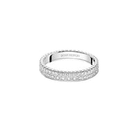 Quatre Radiant Edition white gold & diamonds Wedding Band - White