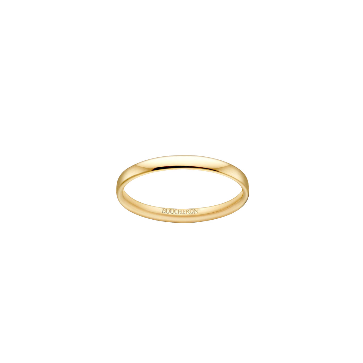 Epure yellow gold Wedding Band - Yellow