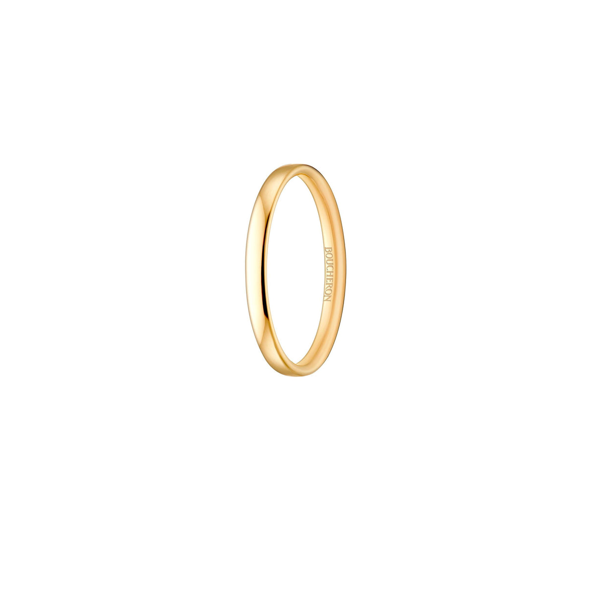 Epure yellow gold Wedding Band - Yellow