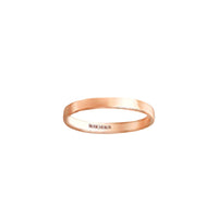 Epure pink gold Wedding Band - Pink