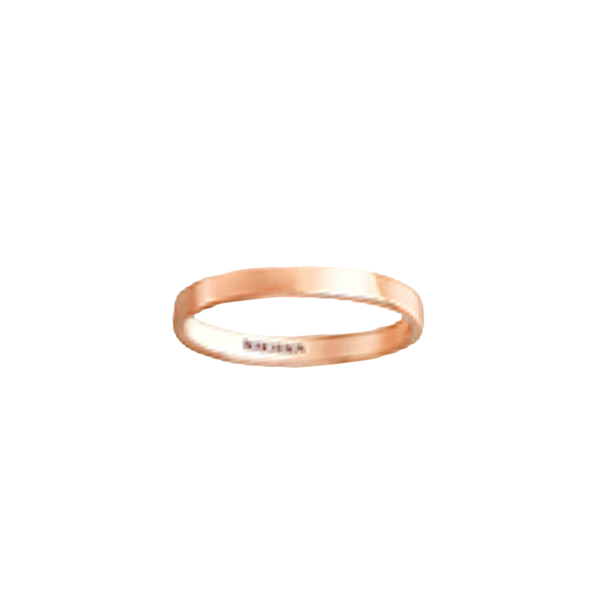 Epure pink gold Wedding Band - Pink