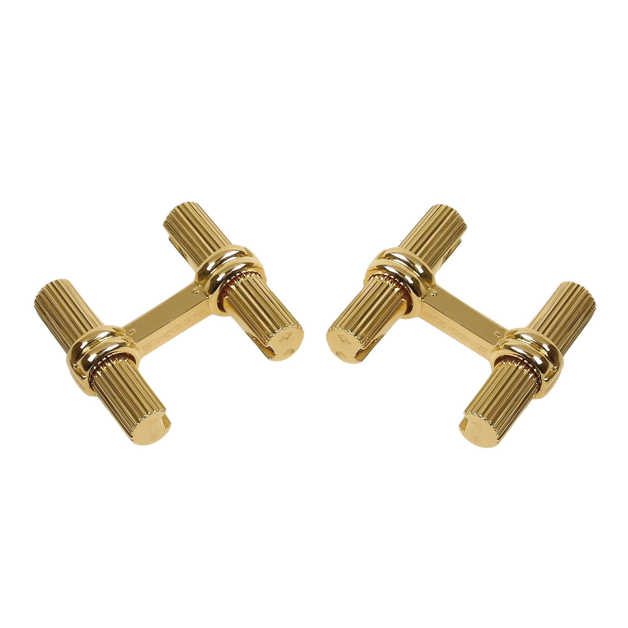 Yellow Gold Cufflinks - Yellow
