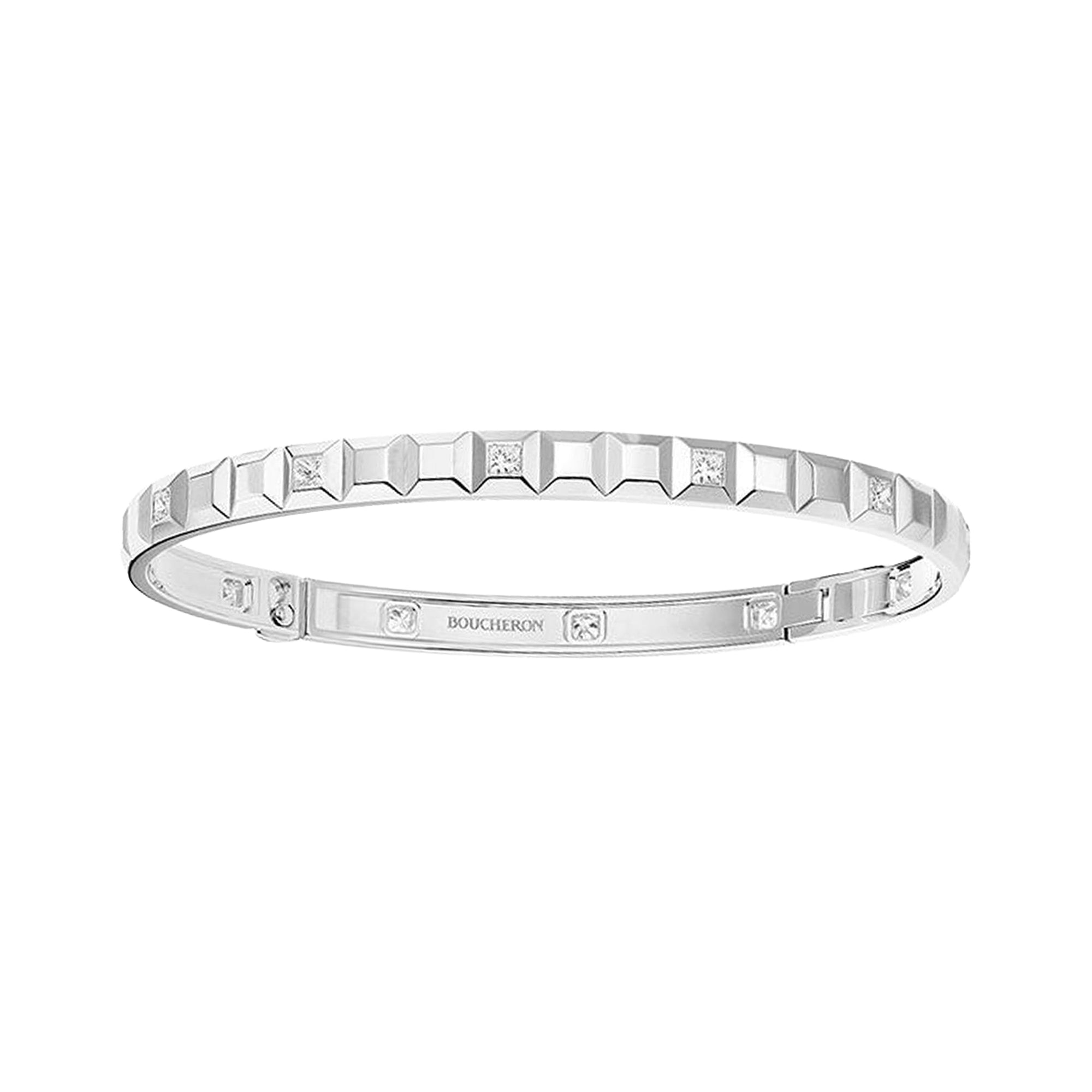 Quatre Clou de Paris white gold & diamonds Bracelet - White