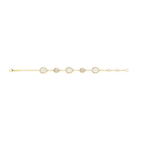 Serpent Boheme yellow gold pearl & diamonds Bracelet - Yellow