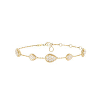 Serpent Boheme yellow gold & diamonds Bracelet - Yellow