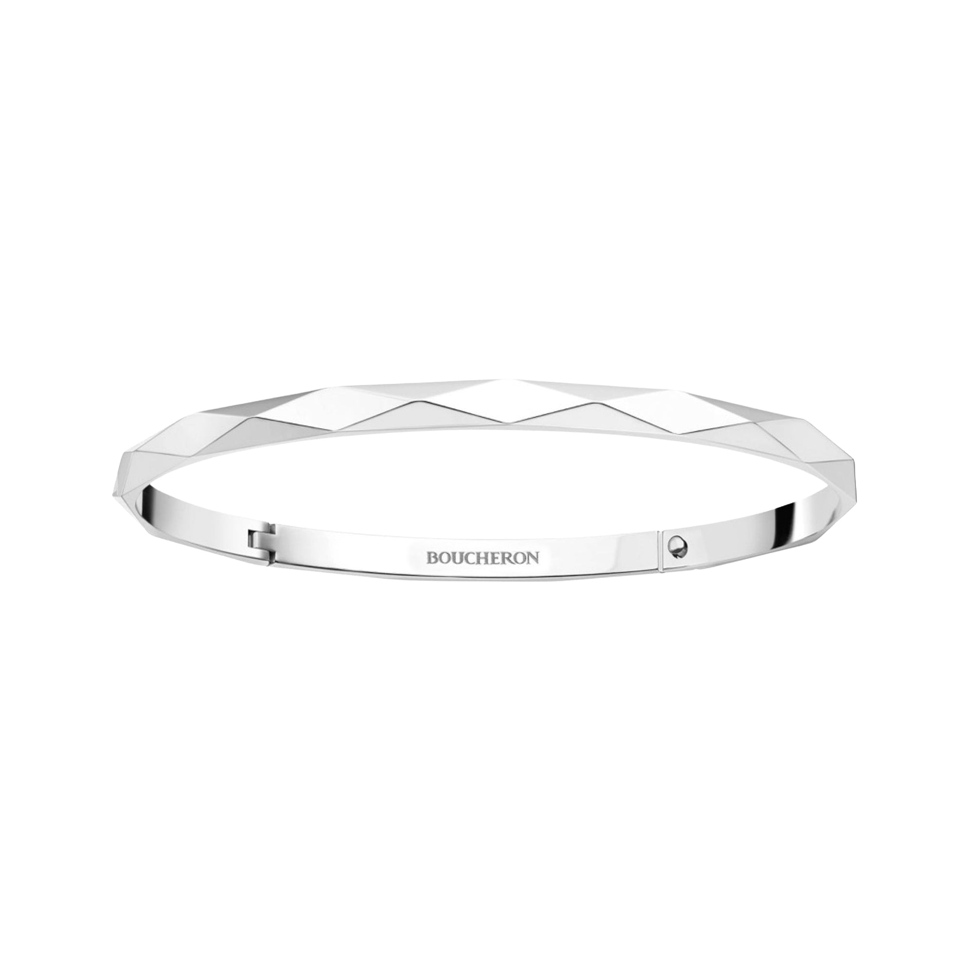 Facette white gold Bracelet - White