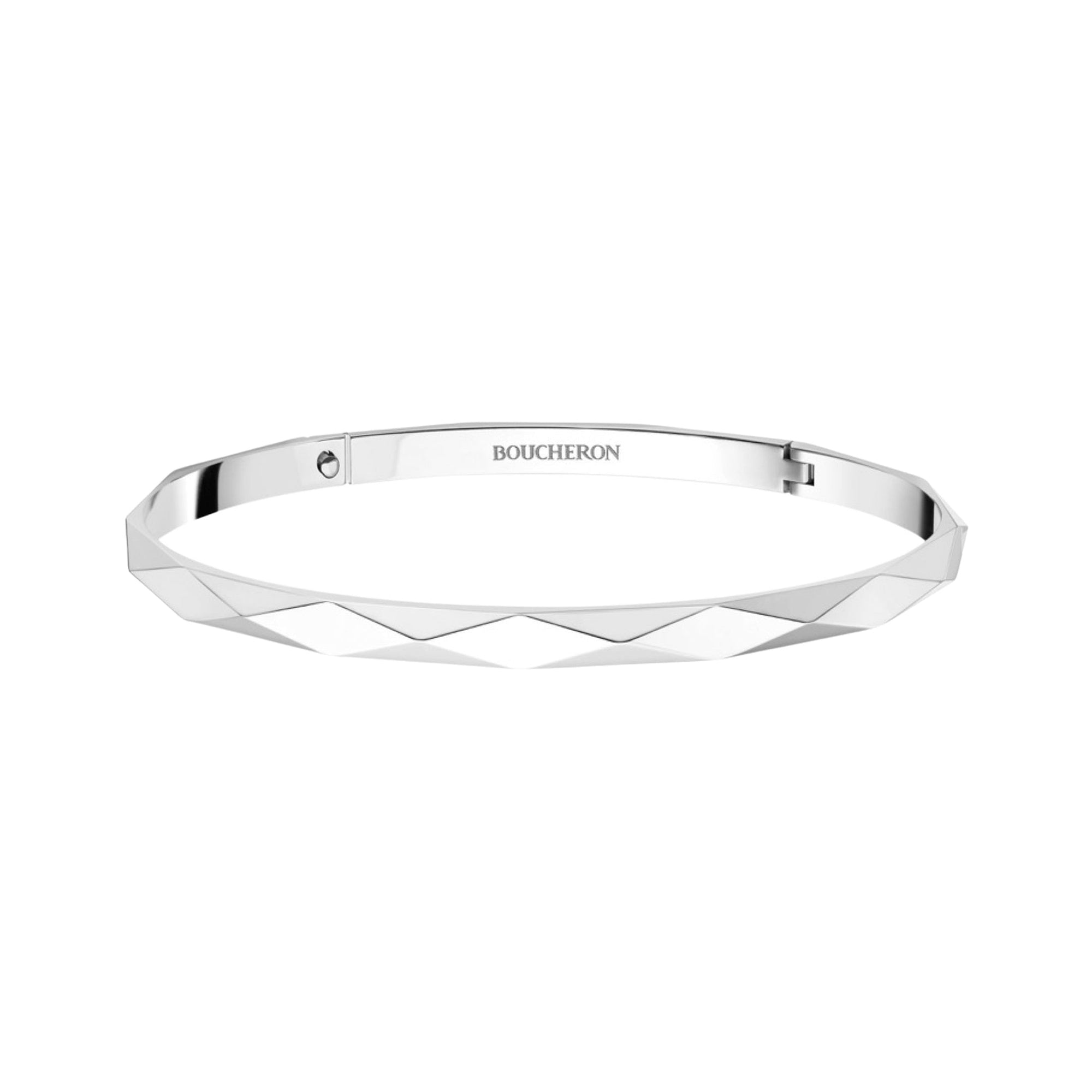 Facette white gold Bracelet - White